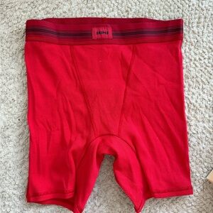 Skims red boxers